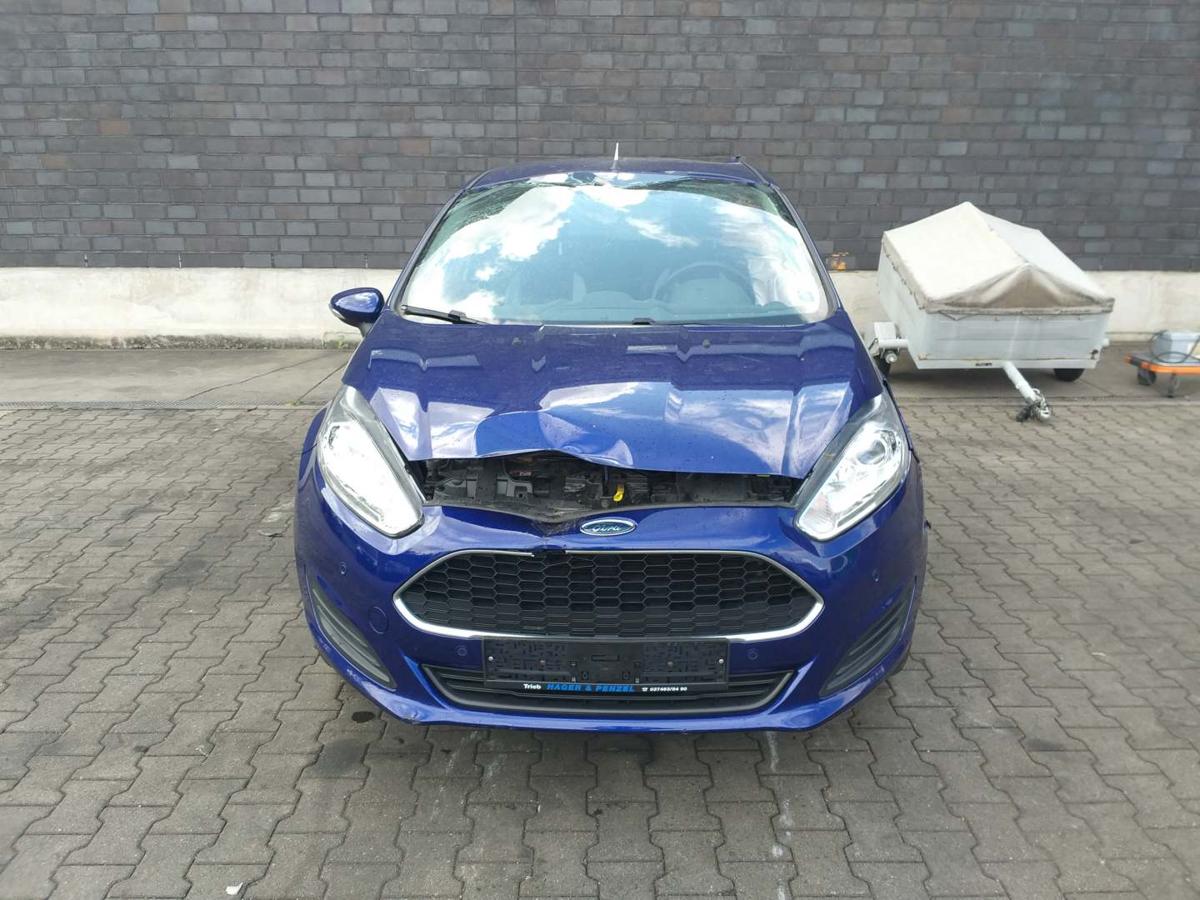 Ford Fiesta original Heckklappe mit Heckscheibe Indic Blau Metallic Bj.2016